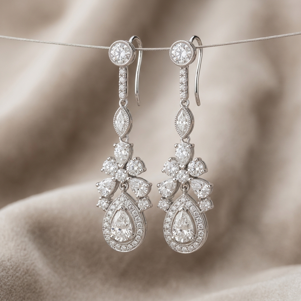 Starlight Marquise Diamond Studs