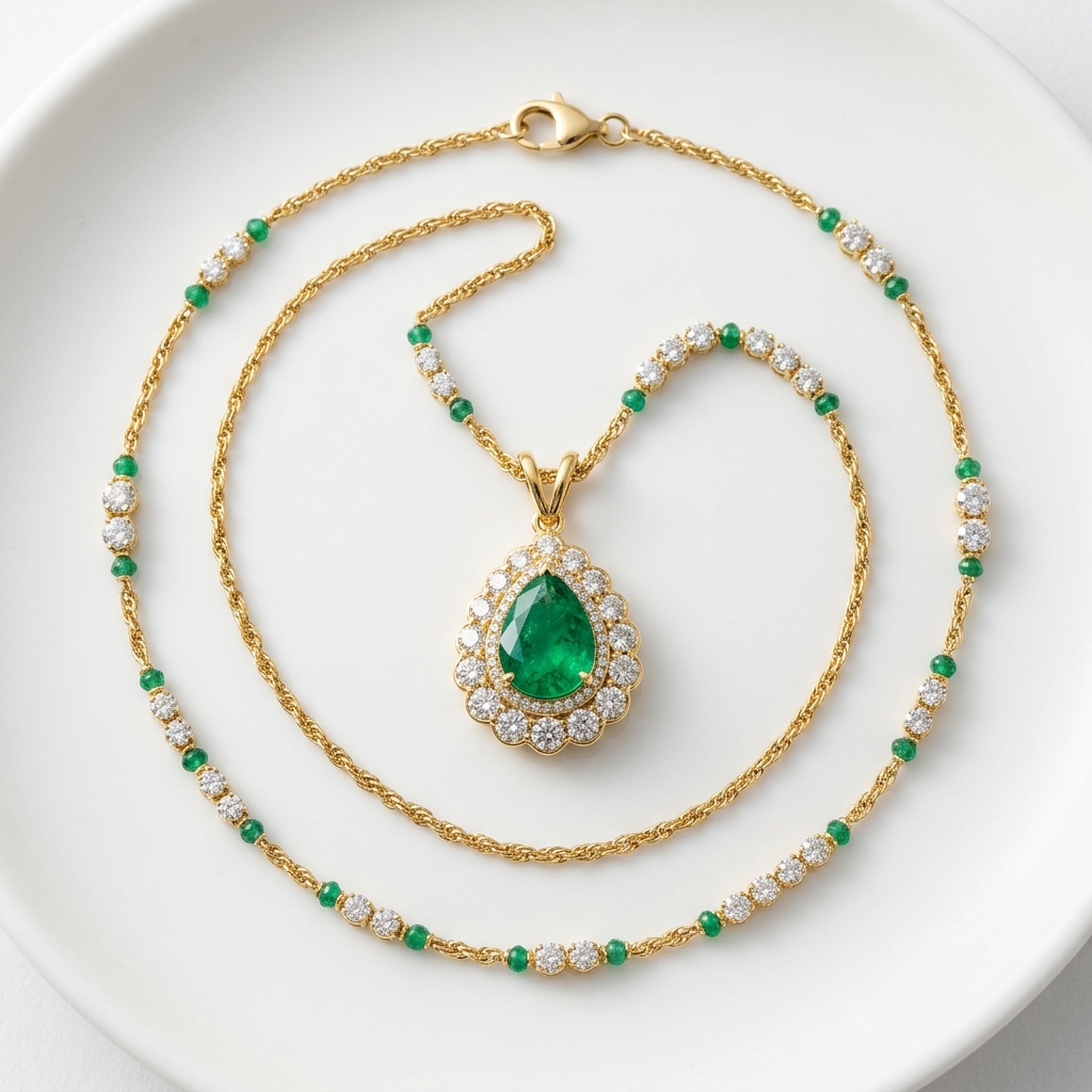 Cascade Diamond Line Bracelet