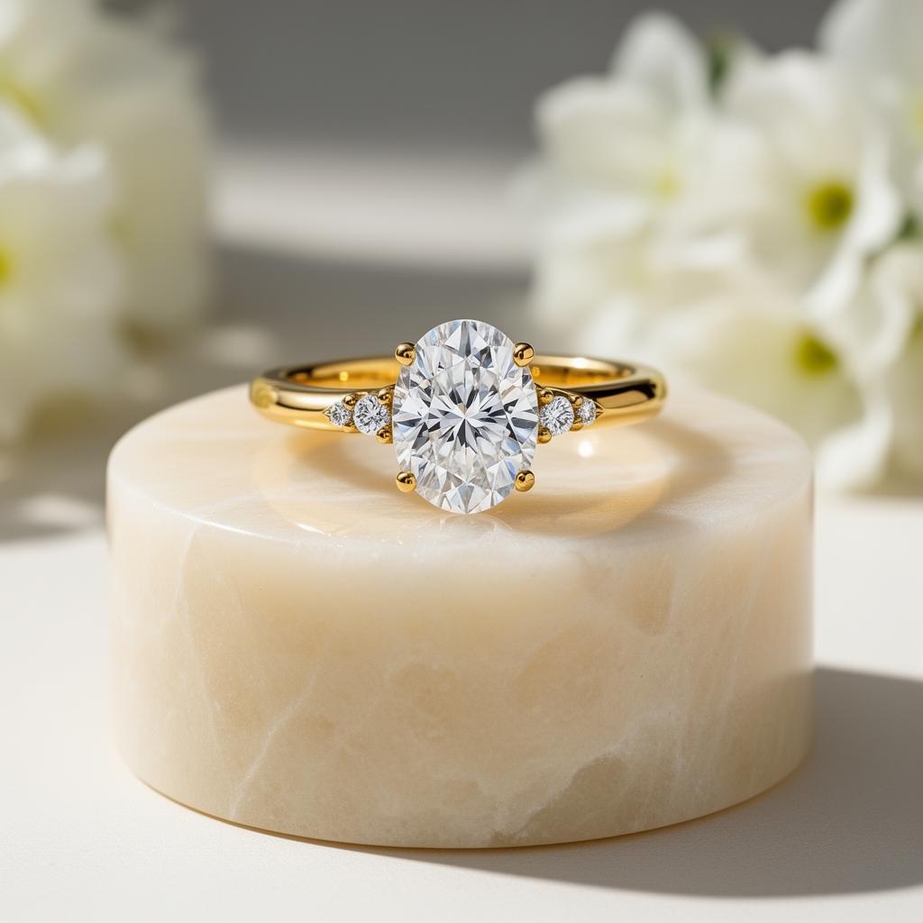 16-Stone Sculpted Diamond Ring