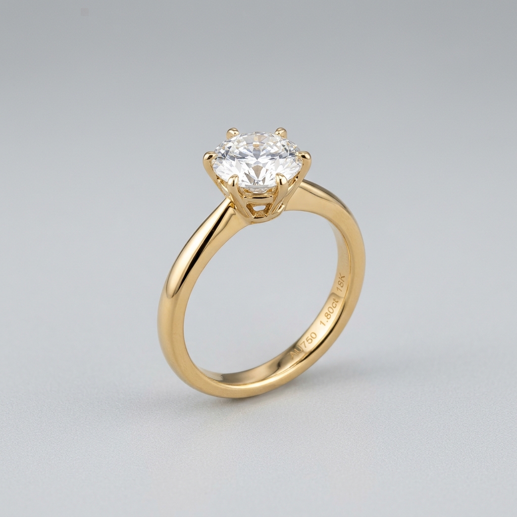 Aura Royal Solitaire Diamond Ring